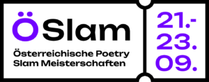 Ticket-Logo für den Ö-Slam 23